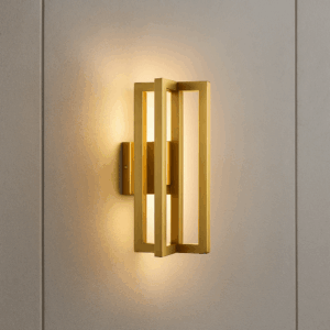 Marliam Gold Wall Light – Stylish Ambient Lighting Fixture