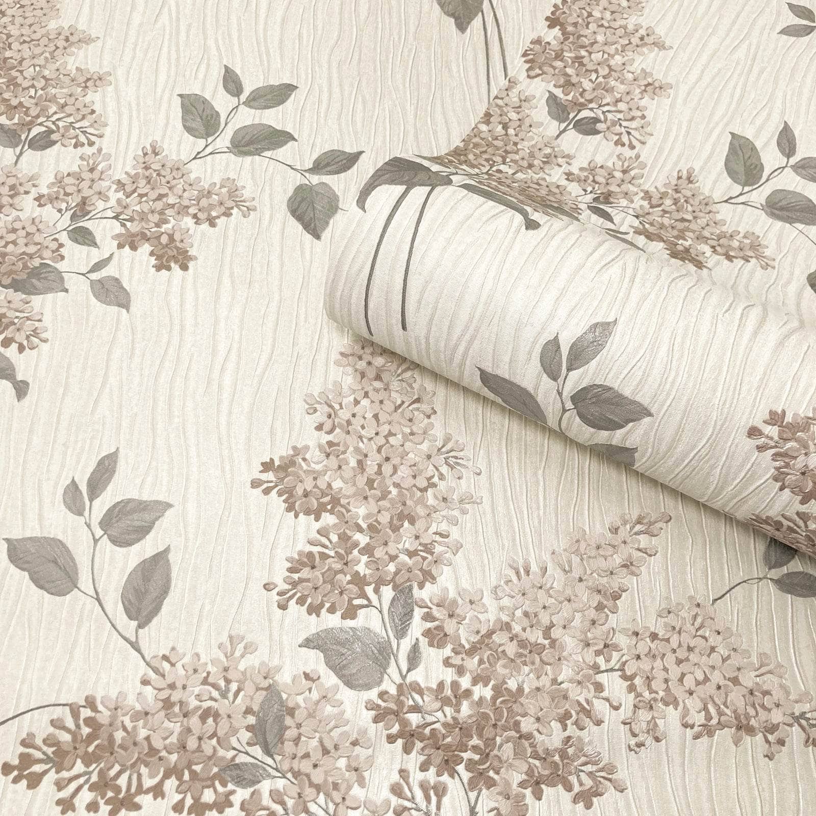Marliam Fiore Beige & Charcoal Wallpaper – Elegant Belgravia B10 Design - Image 2