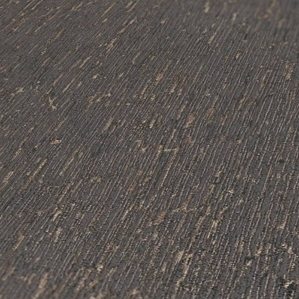 Marliam Amber Grey Metallic Black Wallpaper – Stylish B35 Textured Design - Image 2