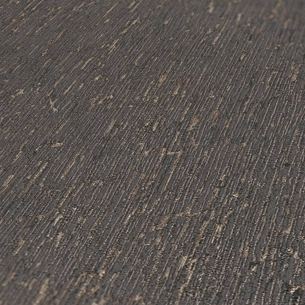 Marliam Amber Grey Metallic Black Wallpaper – Stylish B35 Textured Design - Image 2
