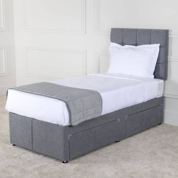 Marliam Titanium Diamond Single Divan Bed Set – Stylish & Comfortable - Image 2