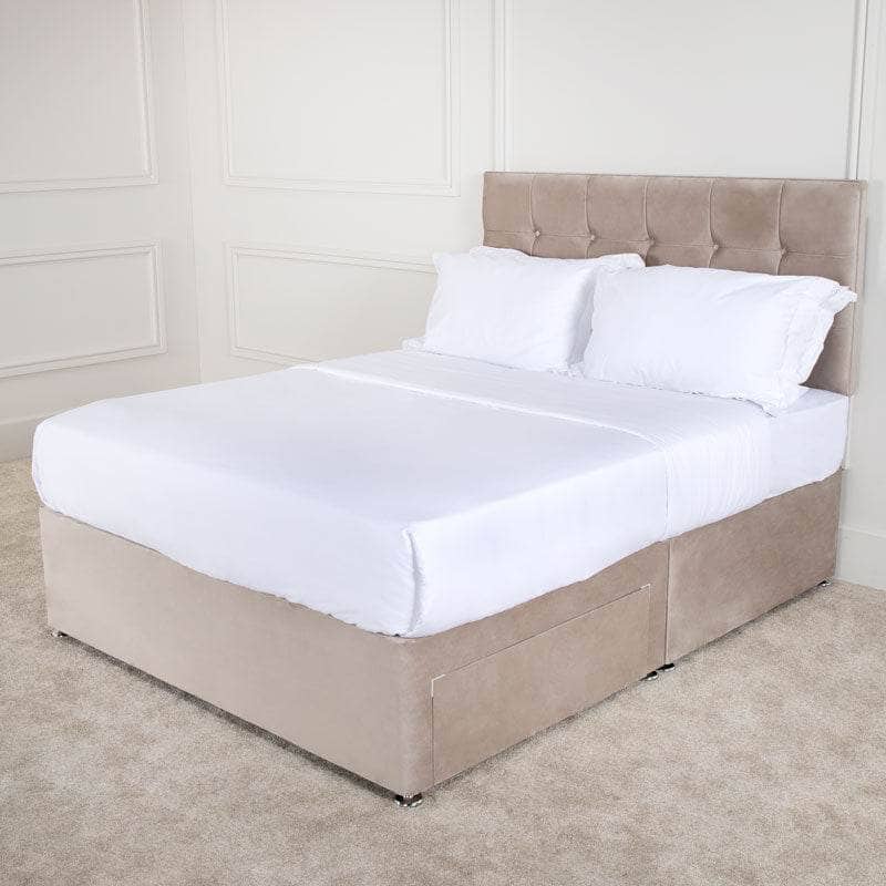 Marliam Coffee Diamond King Divan Bed Set – Elegant & Spacious - Image 2