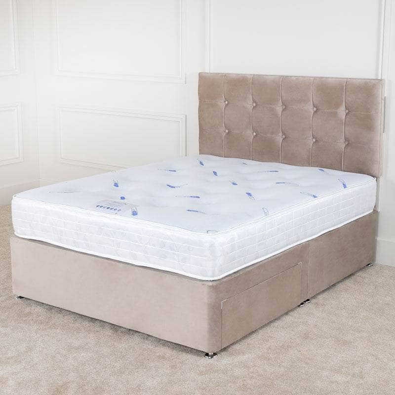 Marliam Coffee Diamond King Divan Bed Set – Elegant & Spacious - Image 3