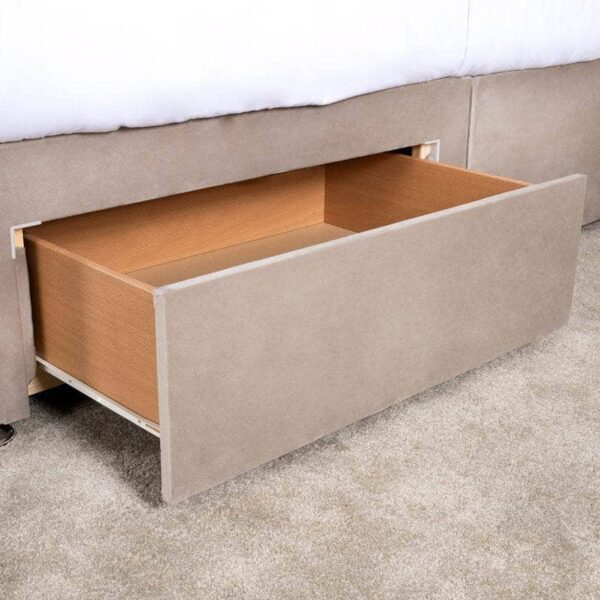 Marliam Coffee Diamond King Divan Bed Set – Elegant & Spacious - Image 8