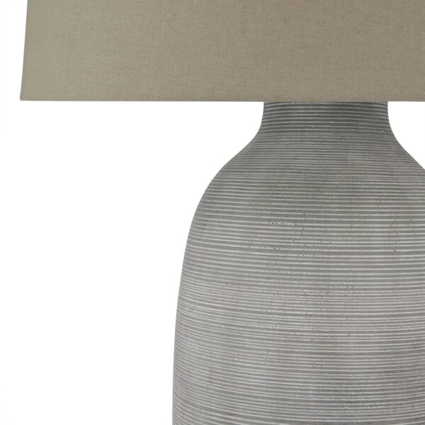 Athena Olpe Large Lamp - Stone - Image 3