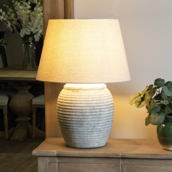 Capri Lamp - Stone