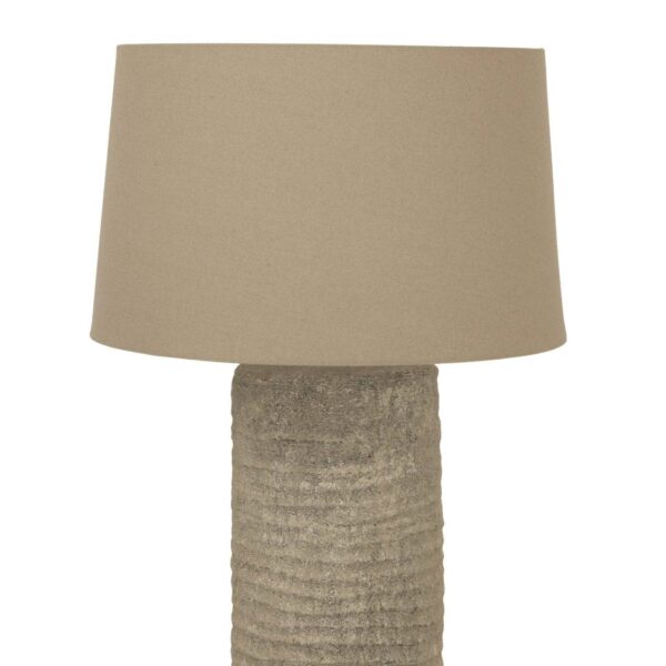 Tall Tuscan Lamp - Grey - Image 2