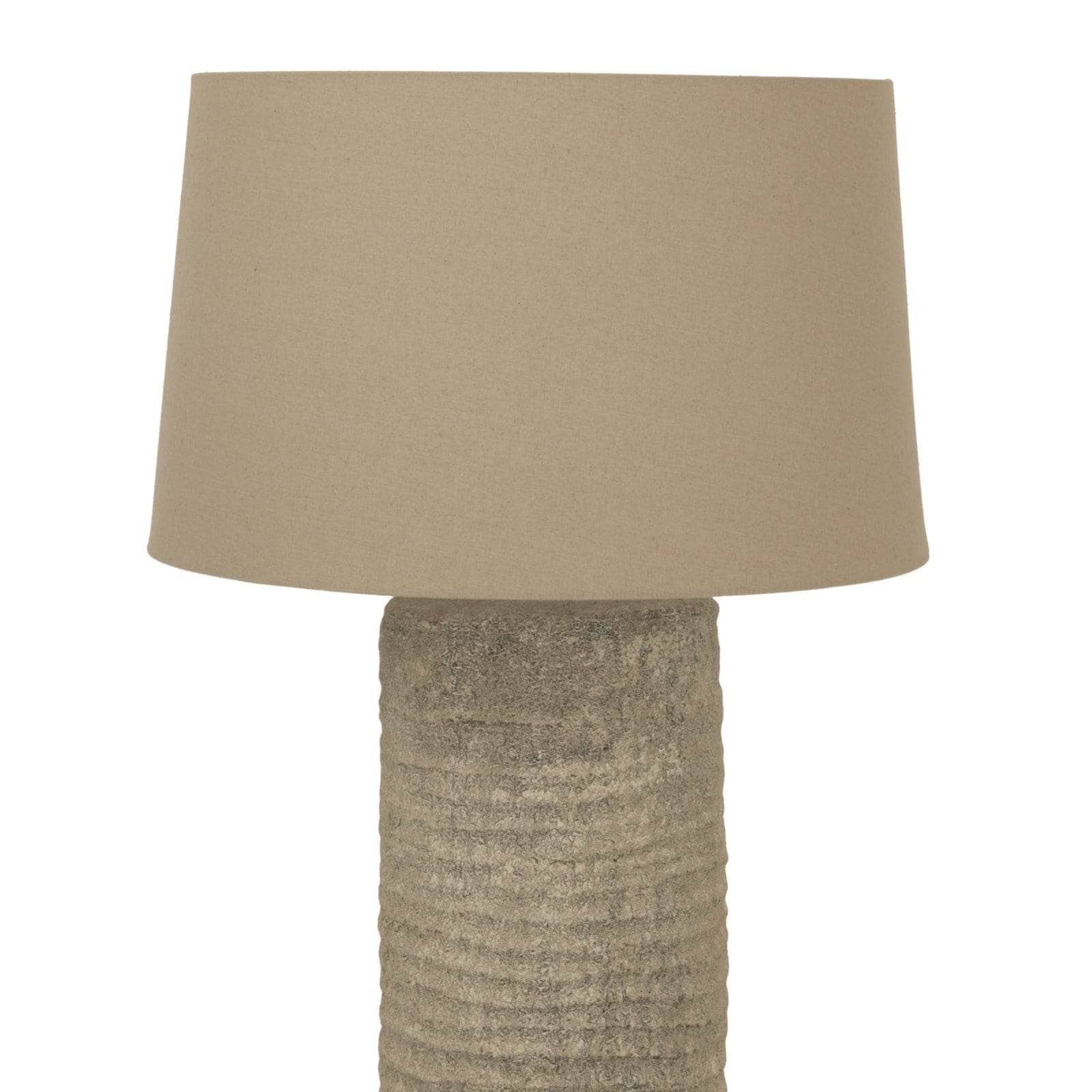 Tall Tuscan Lamp - Grey - Image 2