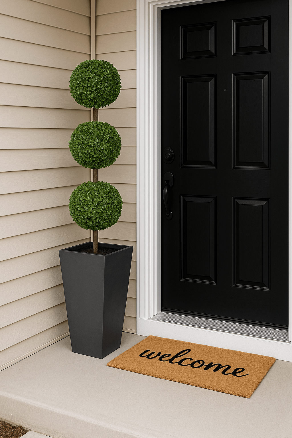 Marliam Large Granite Fibre Clay Plant Pot – 42 x 90 cm Durable Planter